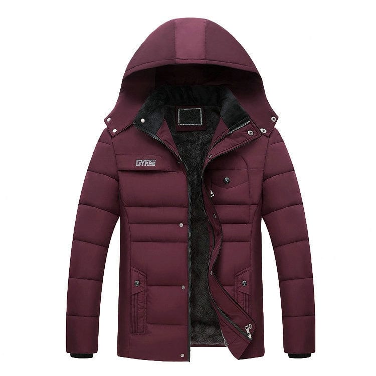 Parka Men Coats  Winter Jacket Men Thicken Hooded Waterproof Outwear Warm Coat Fathers' Clothing Casual Men's Overcoat