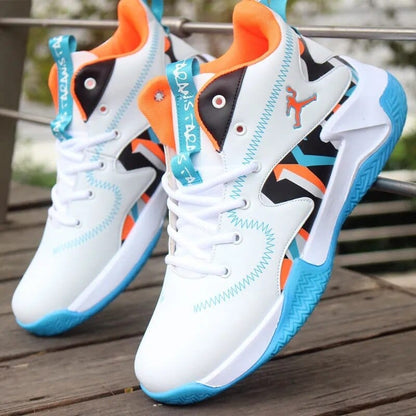 Basketball Shoes for Men Cushioning Basketball Sneakers Men's High-top Outdoor Sport Sneakers Breathable Athletic Shoes