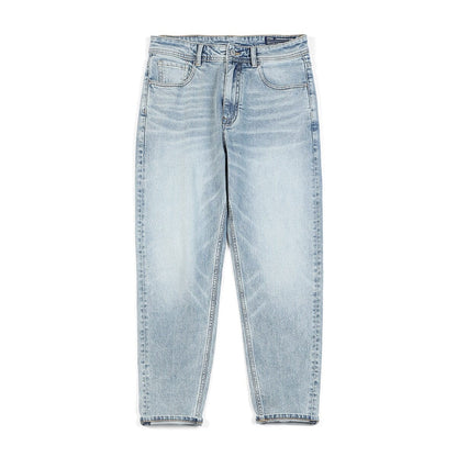 SIWMOOD  S Autumn New Environmental laser washed jeans men slim fit classical denim trousers high quality jean SJ170768