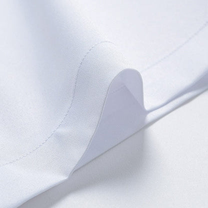 Men Shirts Long Sleeve  Purple Formal shirts For Men Slim Fit Business Stretch Anti-wrinkle Professional Tooling Male Blouse