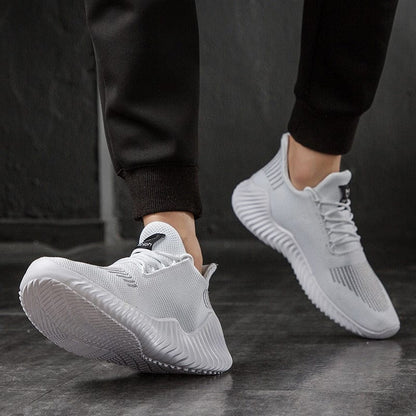 Shoes Men High Quality Male Sneakers Breathable White Fashion Gym Casual Light Walking Plus Size Footwear  Zapatillas Hombre