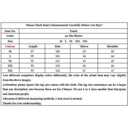 Fashion Brand Autumn Jacket Long Trench Coat Men's High Quality Self-cultivation Solid Color Men's Coat Double-breasted Jacket