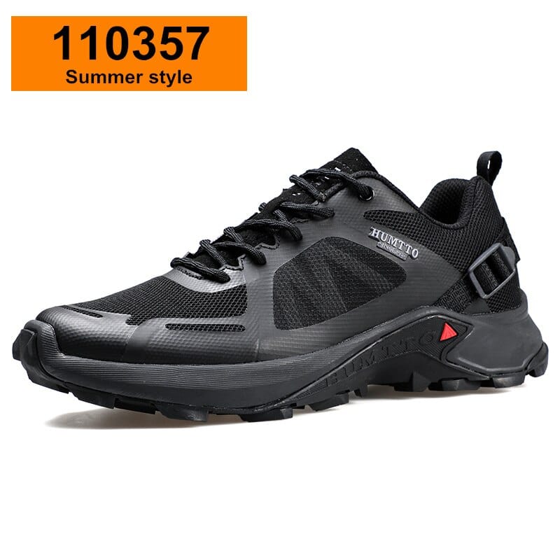 HUMTTO Platform Boots for Men Male Winter Rubber Work Safety Mens Ankle Boots Black Tactical Sneakers Designer Hiking Shoes Man