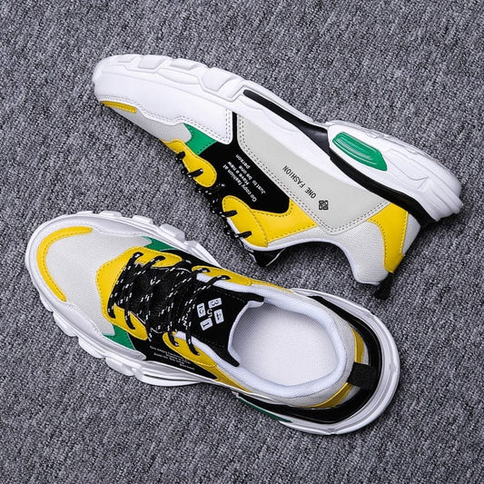 2019 New Fashion Mesh Men Comfortable Casual Shoes Male Lightweight Outdoor Flat Shoes Lac-Up Men Shoes Breathable Sneakers