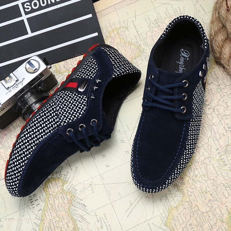 Spring Men Shoes Breathable Footwear Lace up Casual Shoes Men Light Soft Fashion Male Big Size 39-46 Walking Mans Footwear
