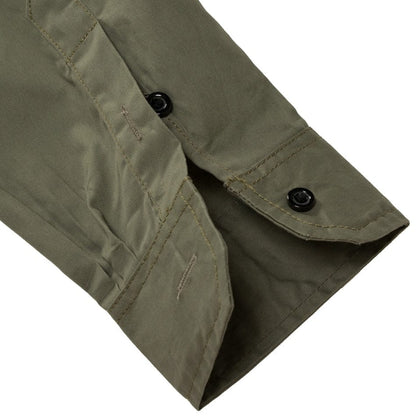 High quality Men's Slim Fit Dress Shirts Masculina Business Male Long Sleeves Army Casual Turn Down Neck Shirt Homme 3XL