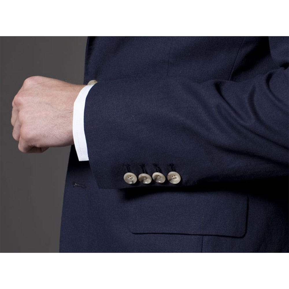 Costum pentru bărbați Tuxedo pentru bărbați Costume de nuntă la comandă pentru bărbați croit costume pentru bărbați bleumarin deschis cu pantaloni Costum Sur Mesure Homme