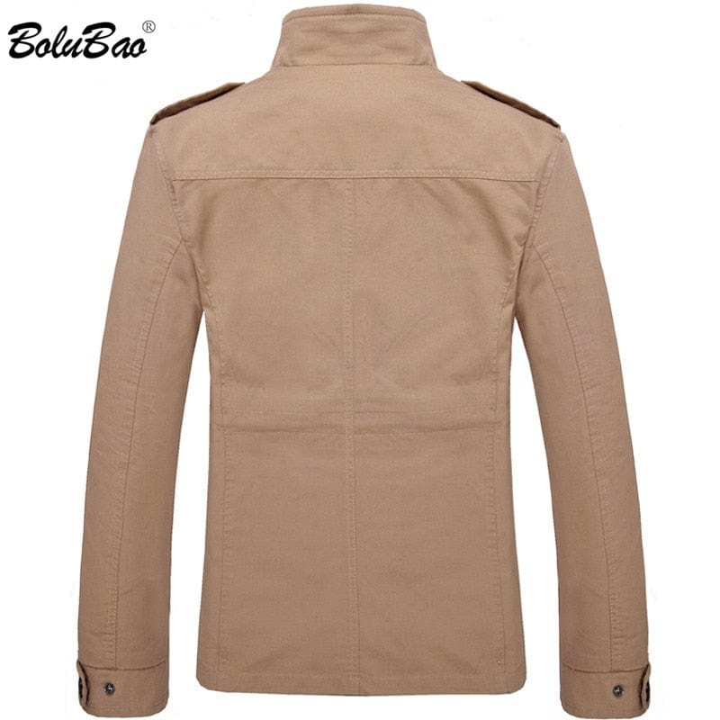 BOLUBAO Men Jacket Coat New Fashion Trench Coat New Autumn Brand Casual Silm Fit Overcoat Jacket Male