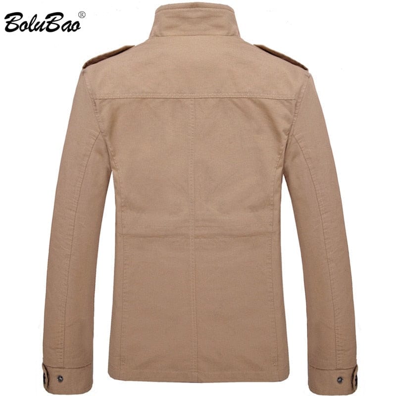 BOLUBAO Men Jacket Coat New Fashion Trench Coat New Autumn Brand Casual Silm Fit Overcoat Jacket Male