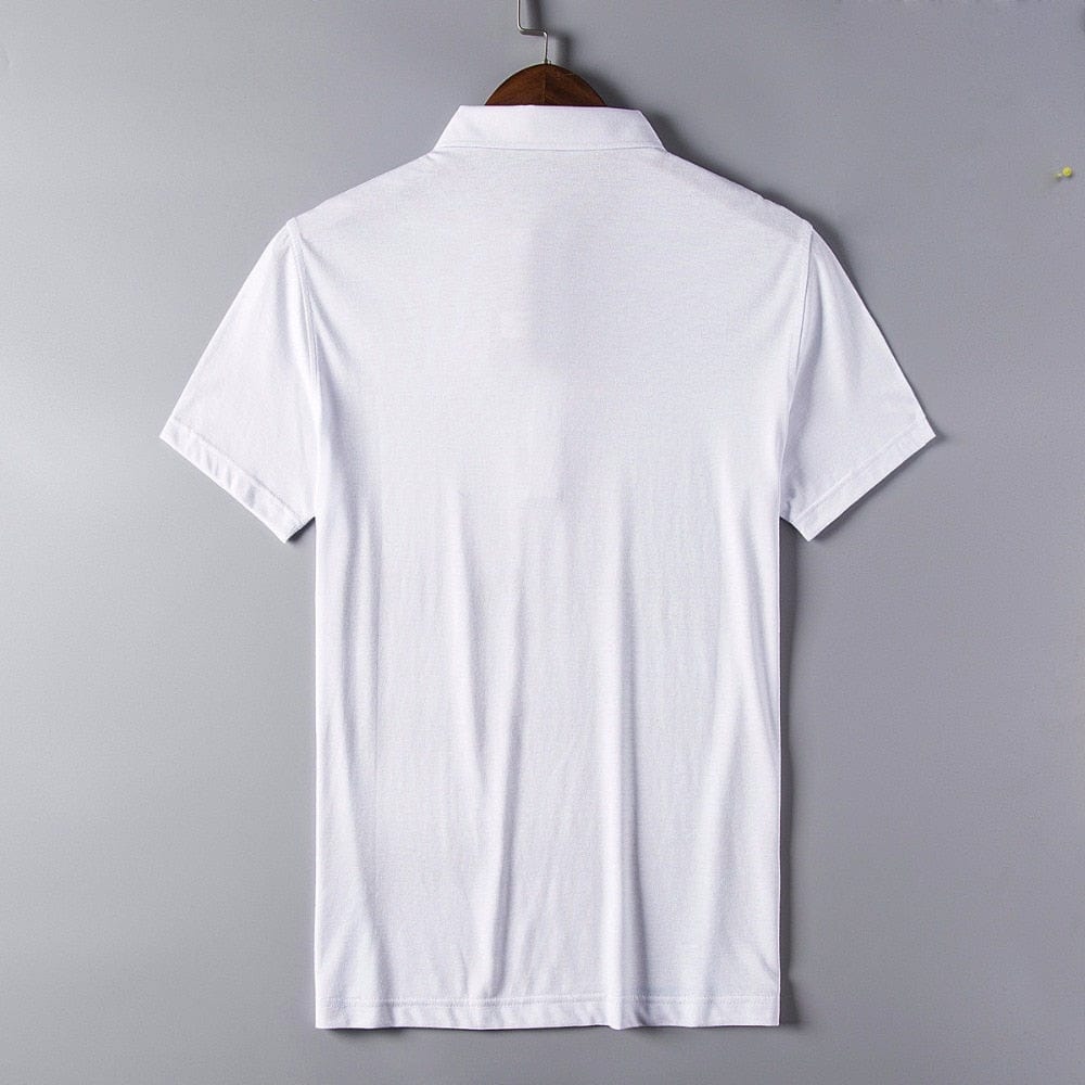 2020 summer polo shirt men's brand clothing cotton short sleeve business casual plaid designer homme camisa breathable plus size