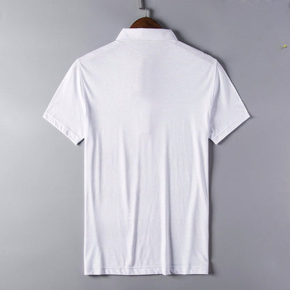 summer polo shirt men's brand clothing cotton short sleeve business casual plaid designer homme camisa breathable plus size