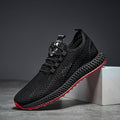 2019 New Mesh Men Casual Shoes Lace-up Men Shoes Lightweight Comfortable Breathable Walking Sneakers Rubber Soft Bottom Non Slip