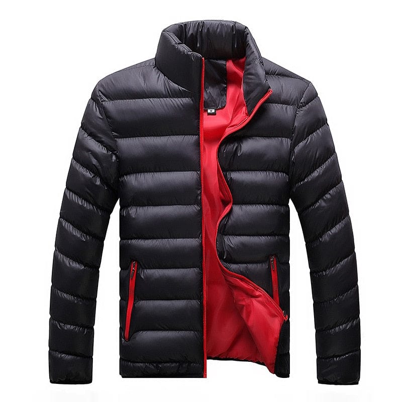 Winter Jacket Men 2022 Fashion Stand Collar Male Parka Jacket Mens Solid Thick Jackets and Coats Man Winter Parkas M-6XL