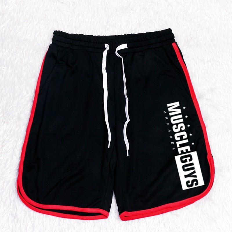 Muscleguys Gyms Shorts Mens Short Trousers Casual Joggers Mens Shorts bodybuilding Sweatpants Fitness Men Workout Acitve Shorts