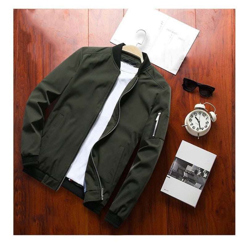 Mountainskin Mens Jackets Spring Autumn Casual Coats Bomber Jacket Slim Fashion Male Outwear Mens Brand Clothing SA585