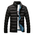 Winter Jacket Men  Fashion Stand Collar Male Parka Jacket Mens Solid Thick Jackets and Coats Man Winter Parkas M-6XL