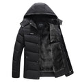 Parka Men Coats  Winter Jacket Men Thicken Hooded Waterproof Outwear Warm Coat Fathers' Clothing Casual Men's Overcoat