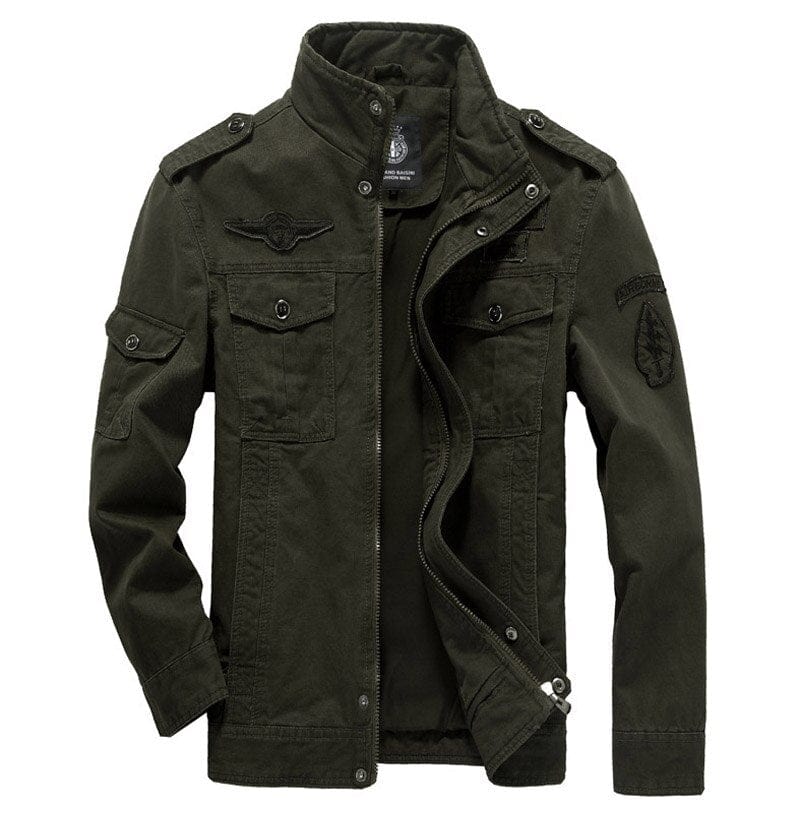 Plus Size 5XL 6XL Military Jacket Men Autumn Cotton Pilot Jacket Coat Army Men's Bomber Jackets Cargo Flight winter Jacket Male