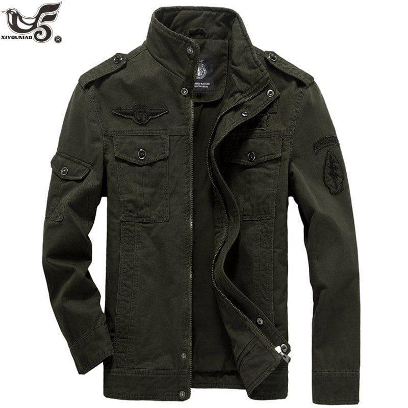 Plus Size 5XL 6XL Military Jacket Men Autumn Cotton Pilot Jacket Coat Army Men's Bomber Jackets Cargo Flight winter Jacket Male