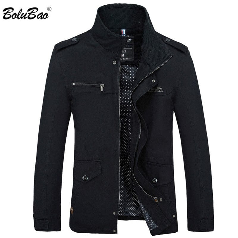 BOLUBAO Men Jacket Coat New Fashion Trench Coat New Autumn Brand Casual Silm Fit Overcoat Jacket Male