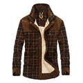 Mountainskin Men's Warm Jacket Fleece Thick Army  Coat Autumn Winter Jacket Men Slim Fit Clothing Mens Brand Clothing SA831