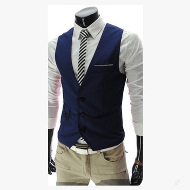 2022 Noua sosire rochie veste pentru bărbați slim fit pentru bărbați costum vest vestă bărbați vestă Gilet Homme ocazional fără mâneci jachetă formală de afaceri