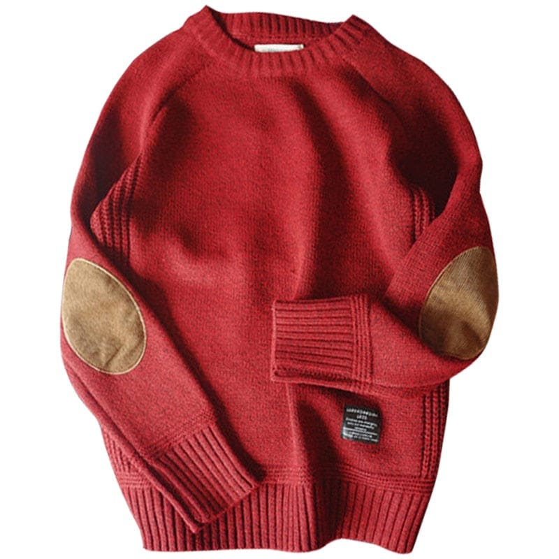 2022 Men Pullover Sweater Autumn New Fashion Casual Loose Thick O-Neck Wool Knitted Oversize Harajuku Streetwear Knitwear M-5XL