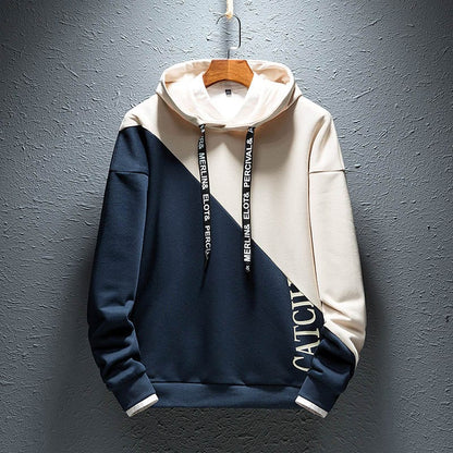 Single Road Mens Hoodies Men  Spring Hip Hop Japanese Streetwear Harajuku Sweatshirts Khaki Hoodie Men Sweatshirt Male