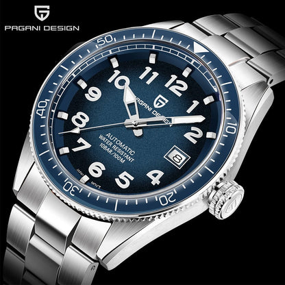 PAGANI DESIGN  Fashion New Men Watch Brand Luxury Waterproof Watch Sports Business Watch Men Stainless Steel Automatic Watch