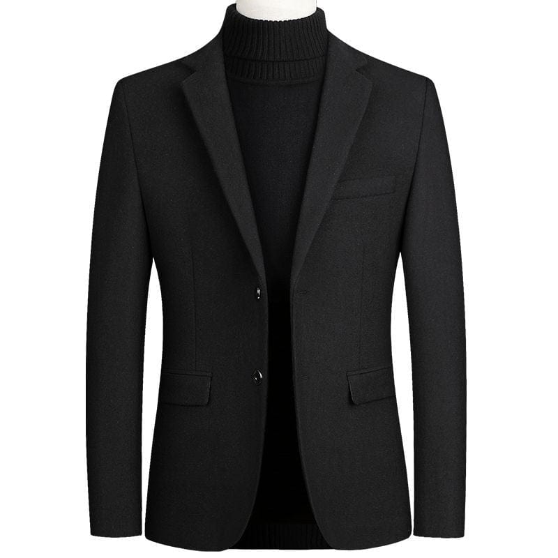 BOLUBAO Costum pentru bărbați Blazer pentru bărbați nou-nouț, lână de lux, pentru bărbați, costume de afaceri clasice, jachetă pentru bărbați, de lux, subțire