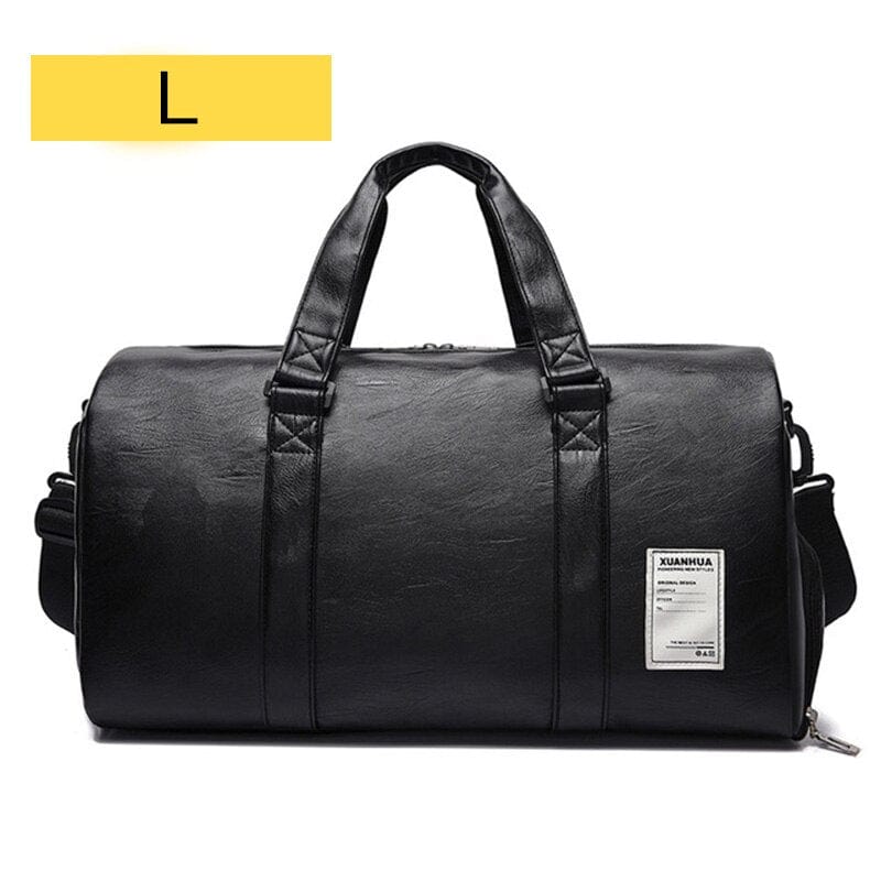 Gym Bag Leather Sports Bags Big Big Men Training Tas for Shoes Lady Fitness Yoga Travel Luggage Shoulder Sac De Sport travel bag