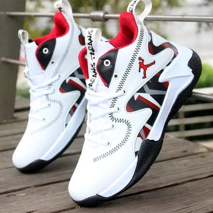 Basketball Shoes for Men Cushioning Basketball Sneakers Men's High-top Outdoor Sport Sneakers Breathable Athletic Shoes