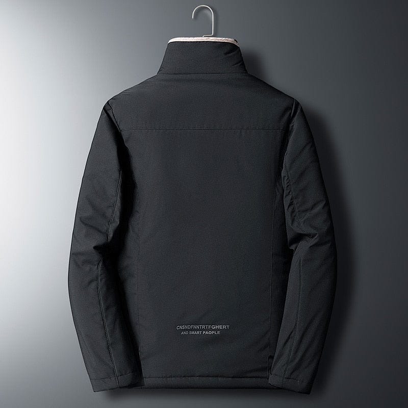 New Casual Padded Cotton Jacket Coat Men Plus Size Outerwear Windbreaker Lamb Wool Parka Oversize Warm Fleece Winter Jacket