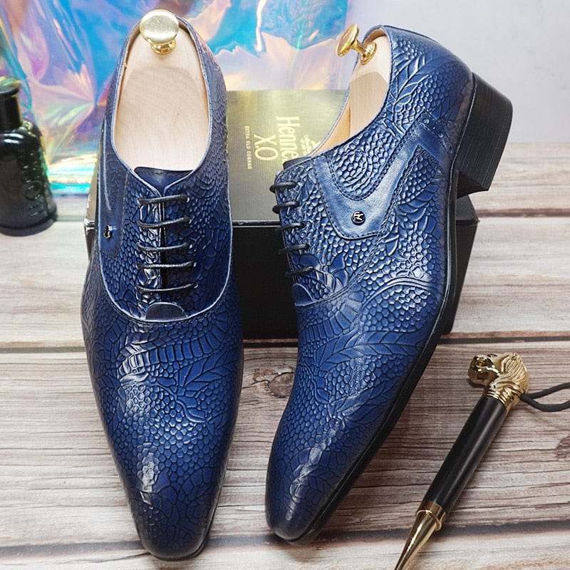 2021 Fashion Men Leather Shoes Luxury Design Men Dress Shoes Wedding Office Business Lace Up Pointed Toe Oxford Shoes For Men