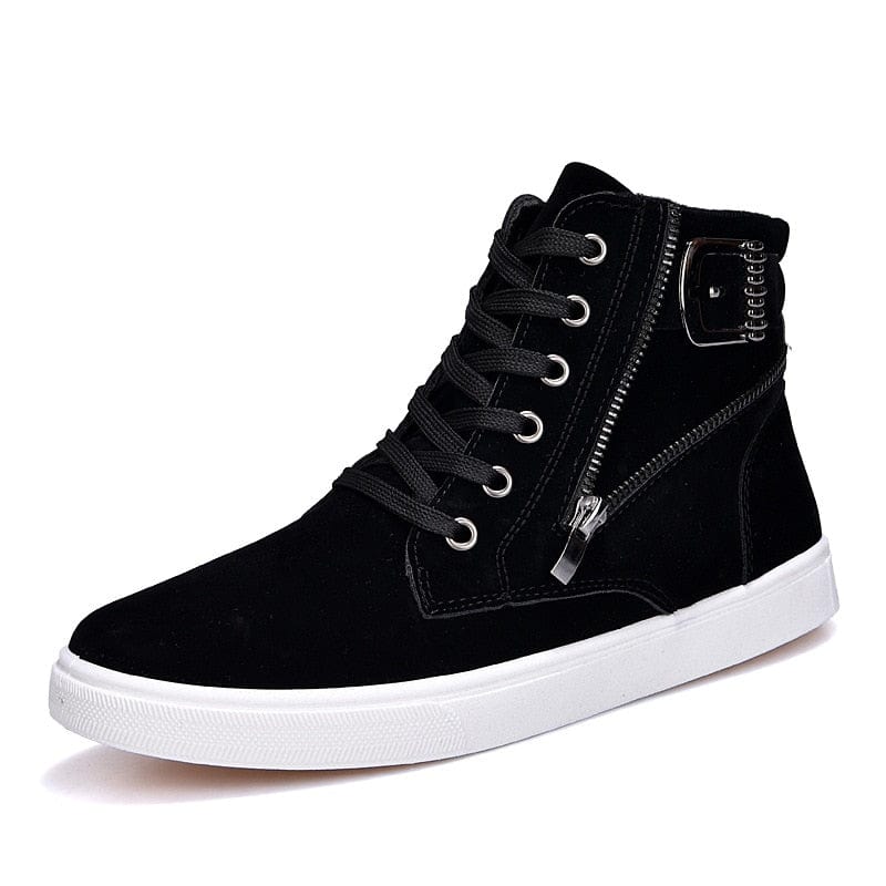 Pantofi de skateboard pentru bărbați 48 Pantofi de mers ocazional înalți Pantofi sport Pantofi hip hop respirabili Pantofi de stradă Chaussure Homme