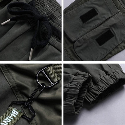 Men Pants  Hip Hop Streetwear Joggers Sweatpants Casual Cotton Harem Trousers Harajuku Autumn Cargo Pants Men Brand Clothing