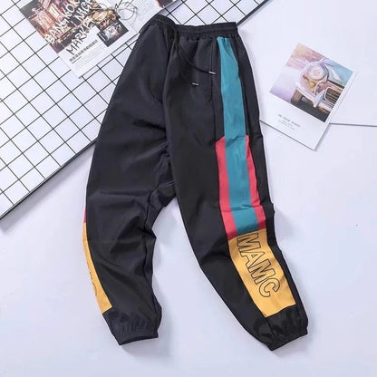 Pantalones Cargo informales para hombre, ropa de calle, Hip Hop, Harem, con cintura elástica, novedad de
