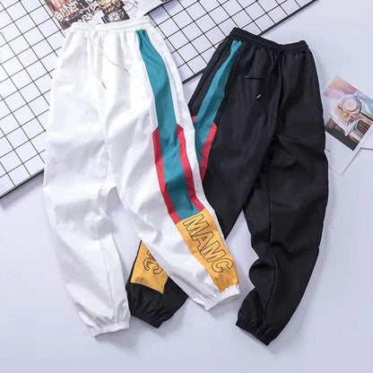 Pantalones Cargo informales para hombre, ropa de calle, Hip Hop, Harem, con cintura elástica, novedad de