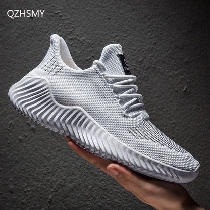 Shoes Men High Quality Male Sneakers Breathable White Fashion Gym Casual Light Walking Plus Size Footwear  Zapatillas Hombre