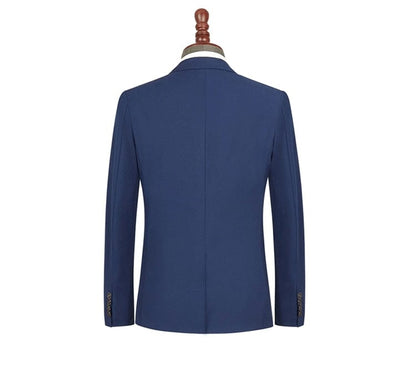 TIAN QIONG New Men 's Suit Two -piece Black Navy Suits Men 2019 Brand Slim Fit Groom Wedding Suit Korean Jacket Pants Trousers
