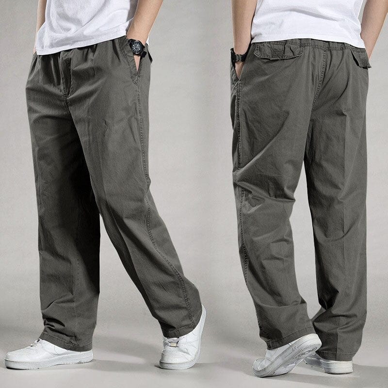 Pantaloni casual de marcă pantaloni cargo pentru bărbați pantaloni largi din bumbac pantaloni bărbați salopete cu mai multe buzunare Joggeri drepti Homme 6XL