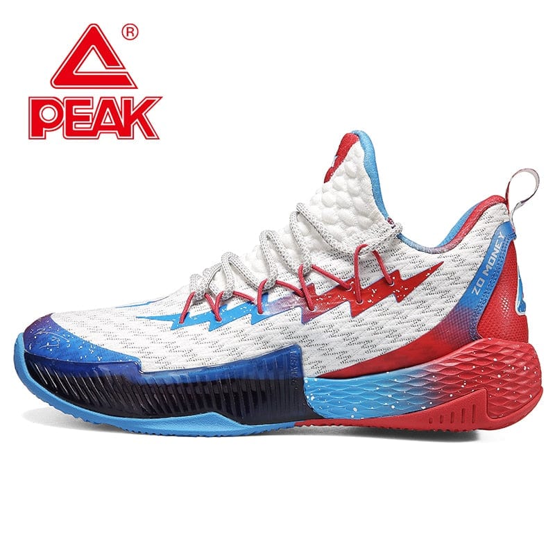 PEAK Design Men Basketball Shoes Lou Williams Outdoor Sports Shoes Athletic Footwear Rebound Cushioning Basketball Sneakers