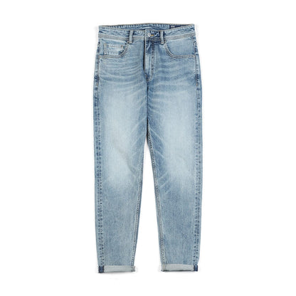 SIWMOOD  S Autumn New Environmental laser washed jeans men slim fit classical denim trousers high quality jean SJ170768