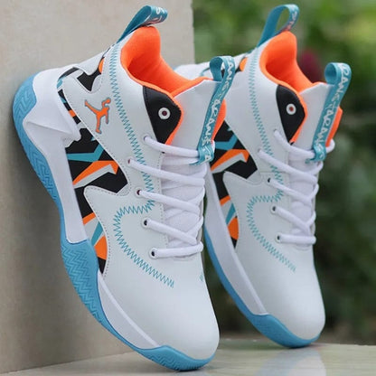 Basketball Shoes for Men Cushioning Basketball Sneakers Men's High-top Outdoor Sport Sneakers Breathable Athletic Shoes