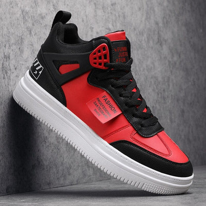 Mens Brand Basketball Shoes High Top Retro Basketball Sneakers Men Light Platform Trendy White Shoes Men Casual Sports Shoes