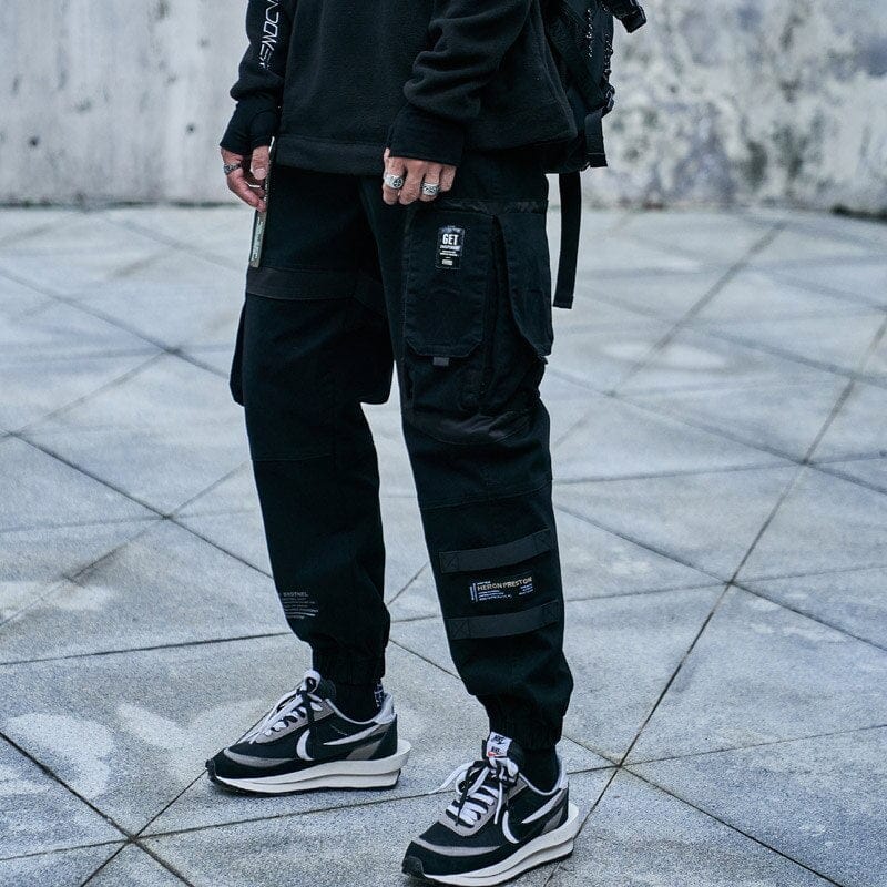 Pantaloni pentru bărbați 2020 Hip Hop Streetwear Joggeri Pantaloni de trening Pantaloni casual din bumbac Harem Pantaloni Cargo de toamnă Harajuku Îmbrăcăminte de marcă pentru bărbați