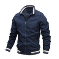 Men Fashion Jacket Men New Casual Windbreaker Bomber Jacket Coats Men  Spring Autumn Outdoor Waterproof Slim Jackets Mens