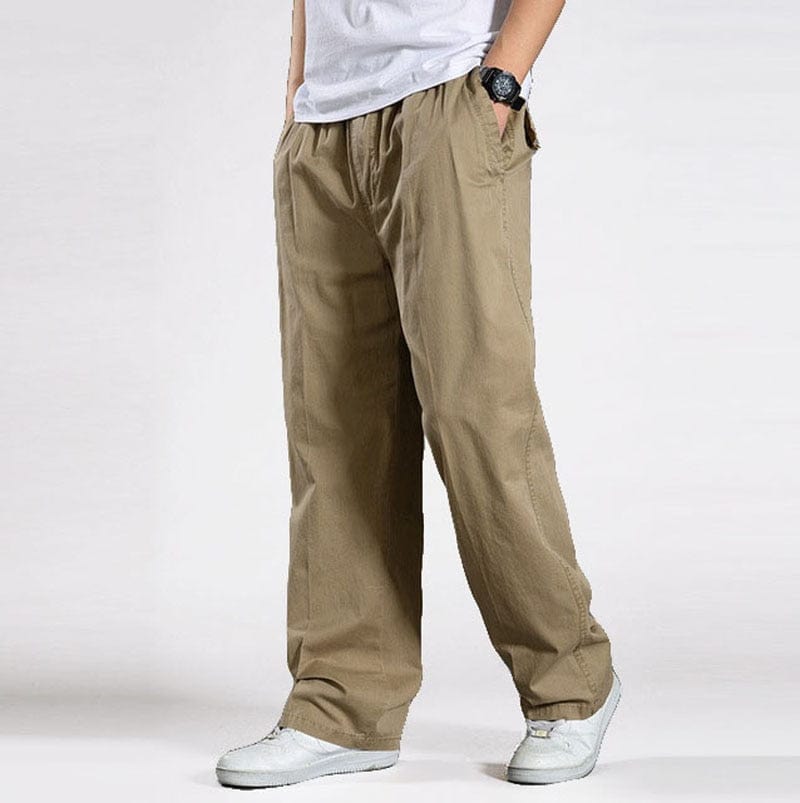 Pantaloni casual de marcă pantaloni cargo pentru bărbați pantaloni largi din bumbac pantaloni bărbați salopete cu mai multe buzunare Joggeri drepti Homme 6XL