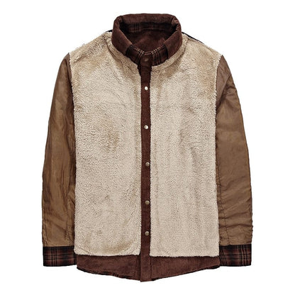 Mountainskin Men's Warm Jacket Fleece Thick Army  Coat Autumn Winter Jacket Men Slim Fit Clothing Mens Brand Clothing SA831
