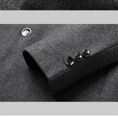BOLUBAO Men Suit Brand New Men's Blazer Luxury Wool Thick Men Classic Business Suits Jacket Male Luxurious Slim Blazers
